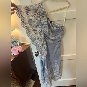 BCBG Maxazria new with tags one shoulder dress